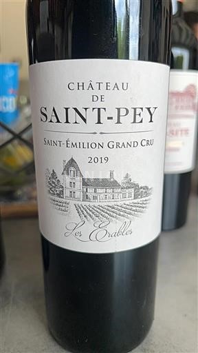 Bordeaux Saint-Émilion Grand Cru Grand Cru Château Saintpey Les %c3%89rables 2019
