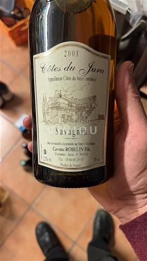 Jura Côtes du Jura Caveau Robelin Fils Savagnin 2001