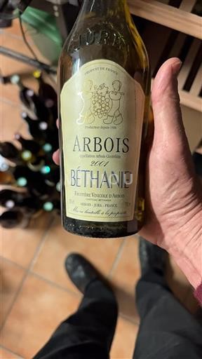 Jura Arbois Bethanie Béthanie 2001