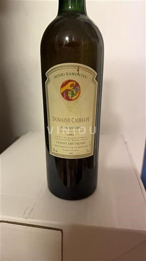 Südwestfrankreich Jurançon Domaine Cauhapé Chant des Vignes 2001