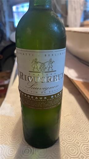 Bordeaux Bordeaux White Château Rioureux Sauvignon Non-Vintage