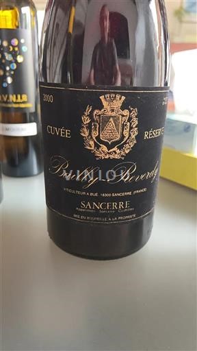 Valle della Loira Sancerre Domaine Baillyreverdy Réserve 2000
