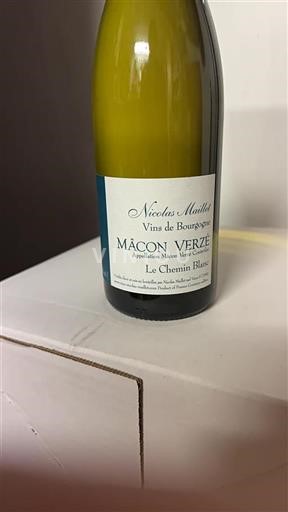 Burgundy Mâcon and Mâcon-Villages Nicolas Maillet Le Chemin Blanc 2018