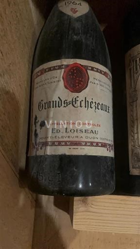 Burgundsko Grands-échézeaux Grand Cru Ed. Loiseau 1964
