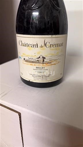 Provenza Bellet Château Crémat 2003