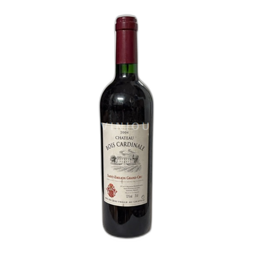 Bordeaux Saint-Émilion Grand Cru Grand Cru Bois Cardinale 2004