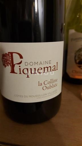 Roussillon Côtes du Roussillon Villages Domaine Piquemal la Colline Oubliée 2022