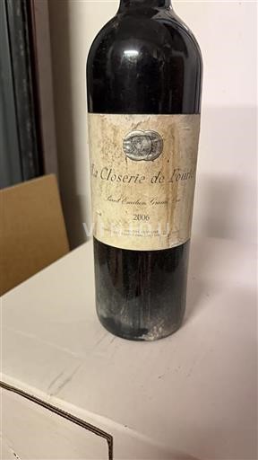 Bordeaux Saint-Émilion Grand Cru Grand Cru La Closerie De Fourtet 2006