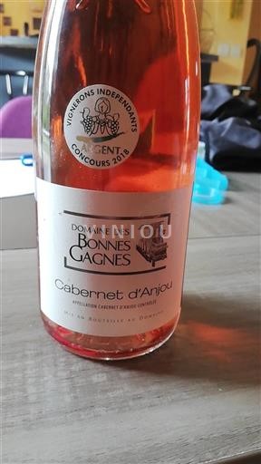 Údolí Loiry Cabernet d'Anjou Domaine Des Bonnes Gagnes 2018