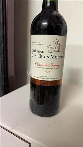 Bordeaux Côtes de Bourg Château Des Trois Moulins 2011