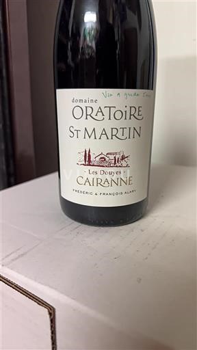 Valle del Rodano Cairanne Oratoire St Martin Les Douyes 2015