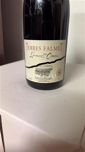 Vin Rouge sec L'ivresse des Cimes Terres Falmet 2019 France Languedoc Saint-Chinian AOC