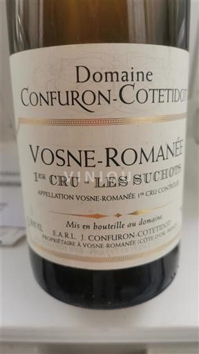 Bourgogne Vosne-romanée Premier Cru Domaine Confuroncotetidot Les Suchots 2010