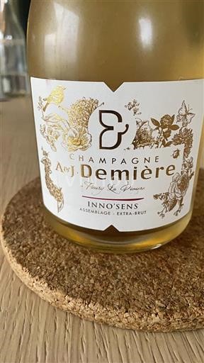 Champanhe A & J Demière Inno'Sens Não Sazonado