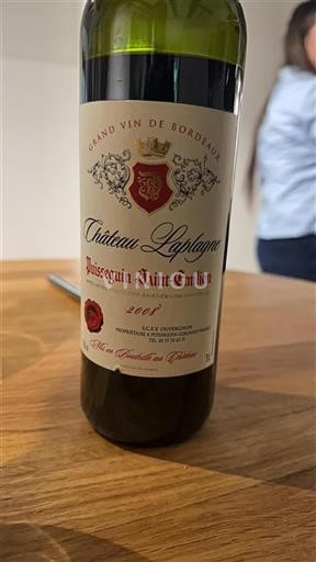 Bordeaux Puisseguin-saint-émilion Château La Plagne 2008