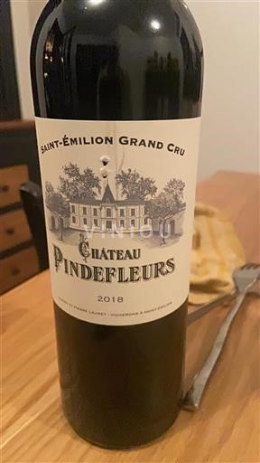 Bordeaux Saint-Émilion Grand Cru Château Pindefleurs 2018