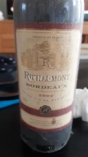 Bordeaux Richaumont 2002