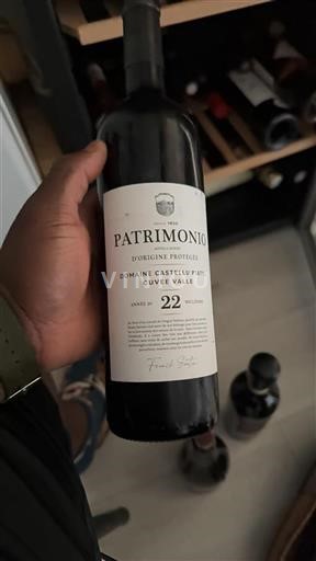 Corse Patrimonio Castellu Piattu Cuvee Valle 2022