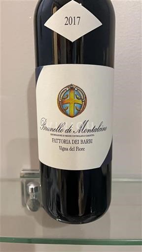 Toscana Brunello di Montalcino Fattoria Dei Barbi Vigna del Fiore 2017