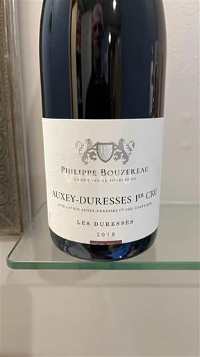 Bourgogne Auxey-duresses Premier Cru Philippe Bouzereau Les Duresses 2018