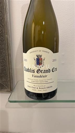 Borgogna Chablis Grand Cru Grand Cru Benoît Droin Vaudesir 2021