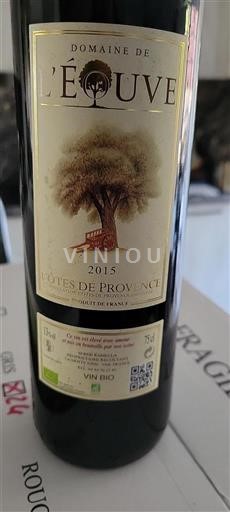 Provence Côtes de Provence Domaine L'éouve 2015