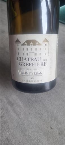Burgund Saint-Véran Château La Greffière 2020