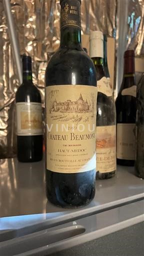 Bordeaux Haut-Médoc Cru Bourgeois Château Beaumont 1989
