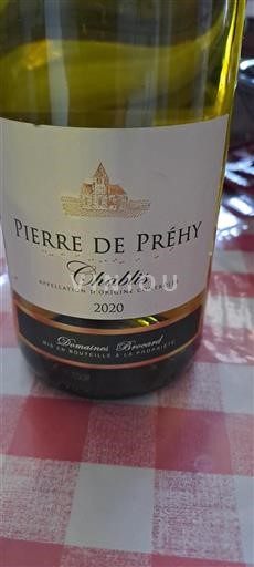 Bourgondië Chablis Pierre De Prehy 2020