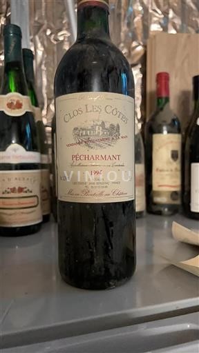 Sud-Ovest Pécharmant Clos Les Côtes 1994