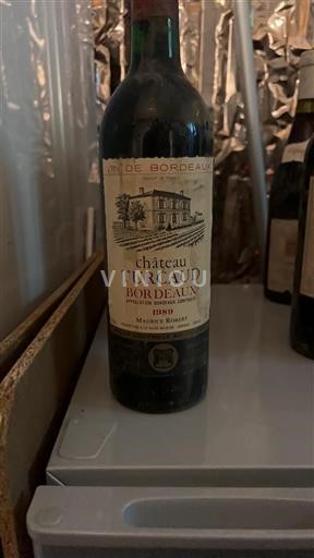 Bordeaux Château Turcaud 1989