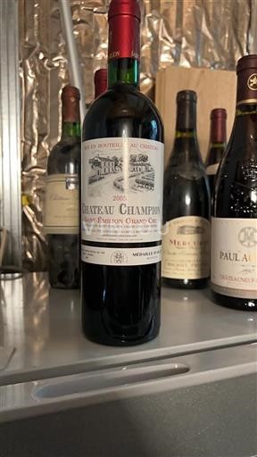 Bordeaux Saint-Émilion Grand Cru Grand Cru Château Champion 2005