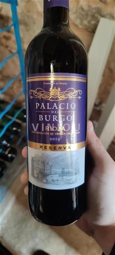 La Rioja Rioja Palacio Del Burgo Reserva 2019