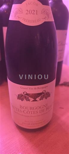 Burgundy Not Specified Jacob Frerebeau 2021