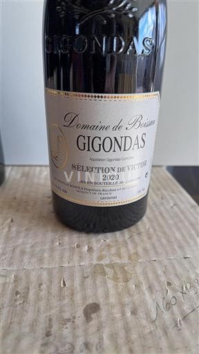Valle del Rodano Gigondas Domaine Boissan Sélection de Victor 2020
