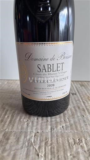 Valle del Rodano Côtes-du-rhône-villages Domaine Boissan Clémence 2020