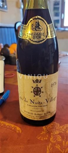 Borgogna Côte de Nuits Villages Dubois Robert & Fils 1976