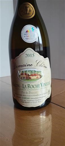 Borgoña Mâcon y Mâcon-villages Domaine Chêne 2015