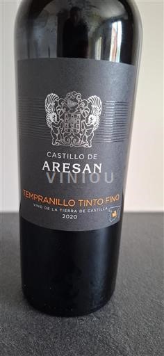 Castille-La Manche Castillo De Aresan Tempranillo Tinto Fino 2020