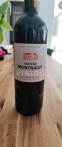 Bordeaux Côtes-de-bourg Château Montaigut 2019