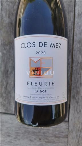 Beaujolais Fleurie Clos De Mez La Dot 2020
