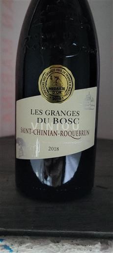 Languedoc Ospecificerad Les Granges Du Bosc 2018