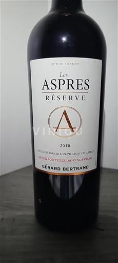 Roussillon Not Specified Domaine Gérard Bertrand Les Aspres Réserve 2018
