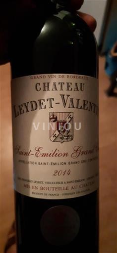 Bordeaux Saint-Émilion Grand Cru Grand Cru Château Leydetvalentin 2014