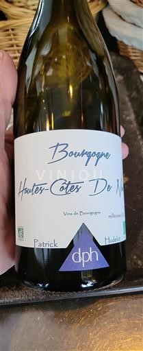 Bourgogne Hautes Côtes de nuits Domaine Patrick Hudelot 2020
