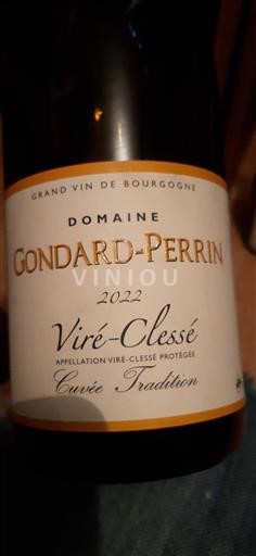 Burgund Viré-Clessé Domaine Gondardperrin Tradition 2022
