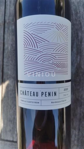 Bordeaux Bordeaux clairet Château Penin 2022