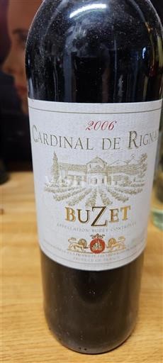 Sud-Ouest Buzet Cardinal De Rignac 2006