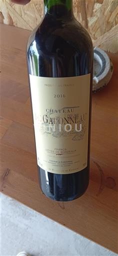 Bordeaux Francs Côtes de Bordeaux Château Garonneau 2016