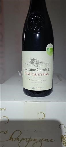 Rhônetal Vacqueyras Domaine Carobelle 2017